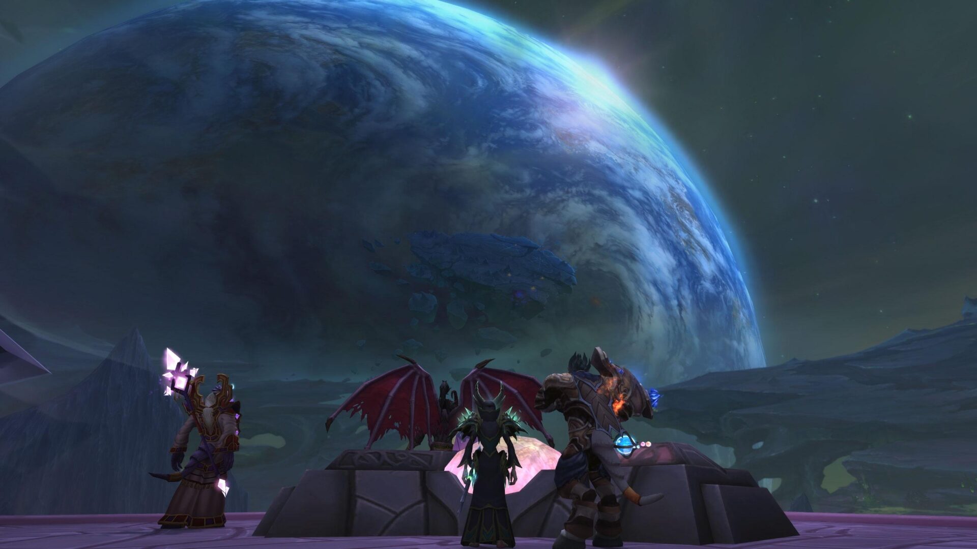 The Vindicaar, Starting quest zone at Argus